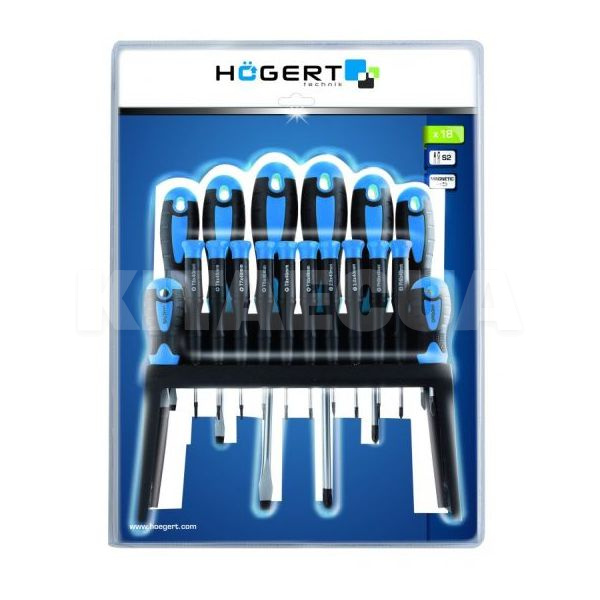 Набор отверток 18 предметов HOGERT (HT1S098) - 2