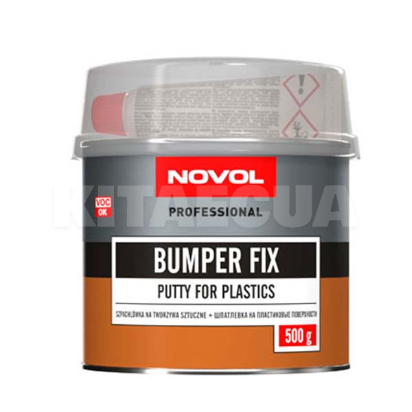 Шпаклевка 500г самовыравнивающаяся Bumper Fix NOVOL (1171)