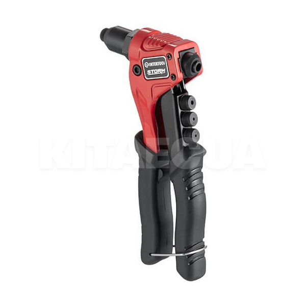 Заклёпочник одноручный 2.4-3.2-4-4.8 Intertool (RT-0015) - 2