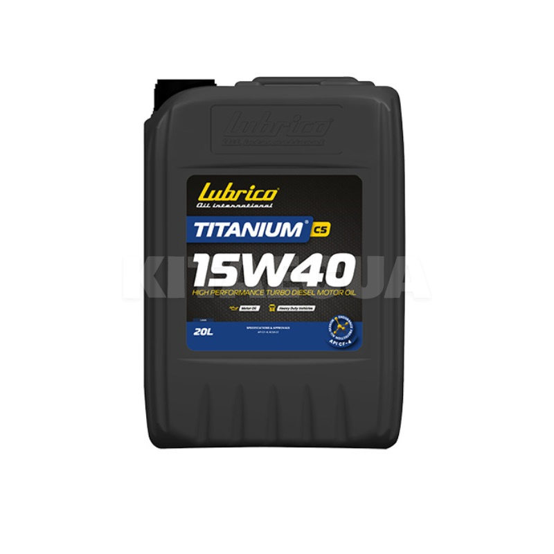 Масло моторное минеральное 20л 15W-40 TITANIUM C5 LUBRICO (L-1019-20100200)