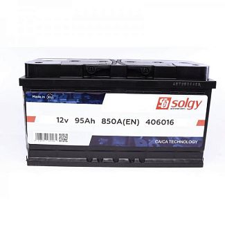 Акумулятор автомобільний 95Ач 850А "+" праворуч Solgy