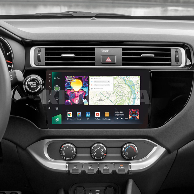 Штатная магнитола PRO 9464 4+64 Gb 9" Kia RIO 4 K3 2015-2017 SIGMA4car (39731) - 3