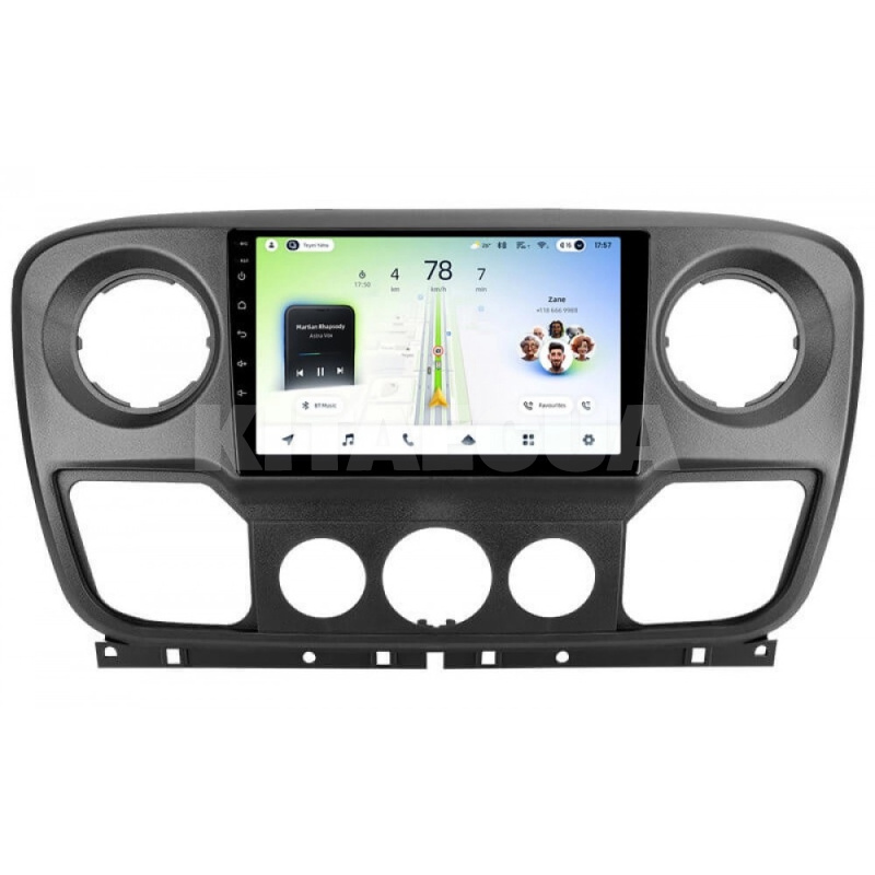 Штатна магнітола CC4L 4+64 Gb 10" Renault Master 2010-2019 (F2) Teyes (72430)
