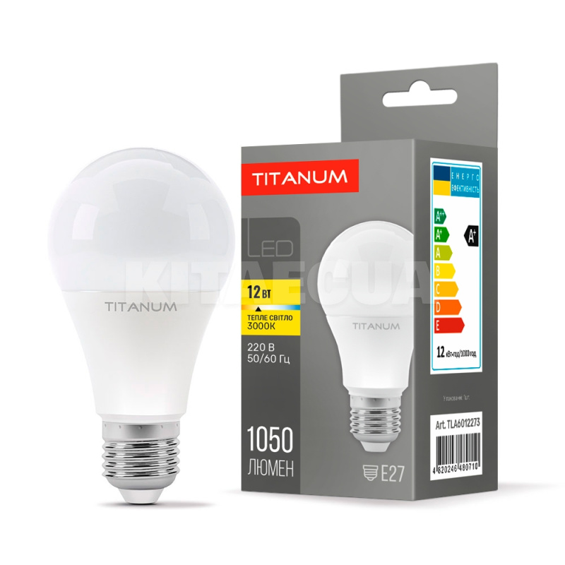 LED лампа 12W TITANUM (TLA6012273)