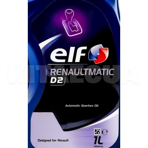 Масло трансмісійне мінеральне 1л (в ГУР) ATF Renaultmatic D2 ELF (213862) - 2