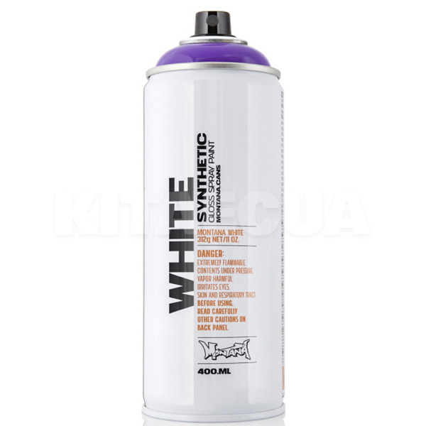 Краска декоративная синтетическая 400мл 4150 "королевский фиолетовый" White MONTANA (344282-MONTANA)