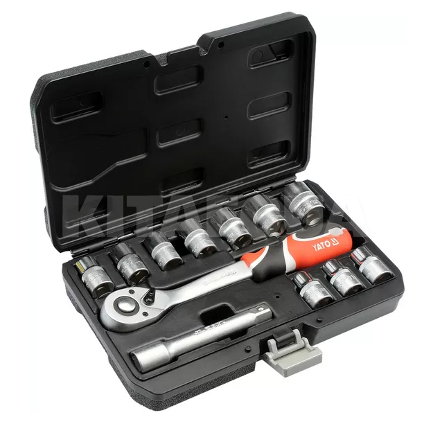 Набір торцевих головок 1/2" 12 предметів YATO (YT-38671-YATO)