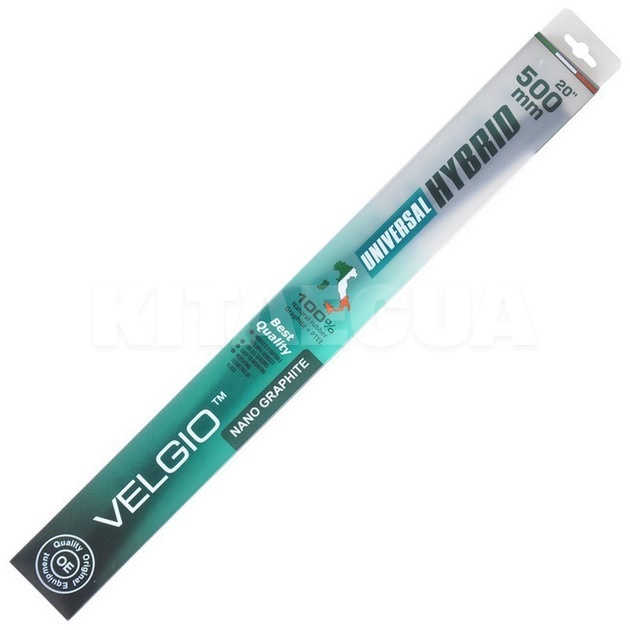 Щетка стеклоочистителя (дворник) 500мм гибридная VELGIO (84500) - 2