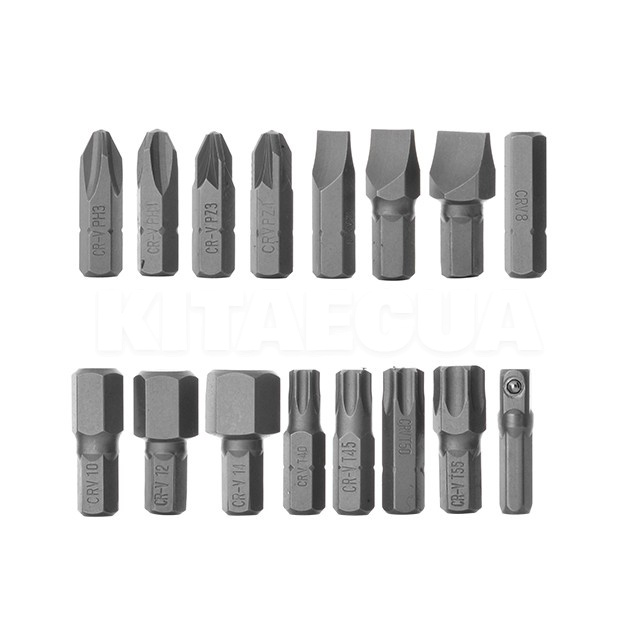 Набір інструментів 1/2" & 1/4" 94 предмета Cr-V STORM Intertool (ET-8094) - 6
