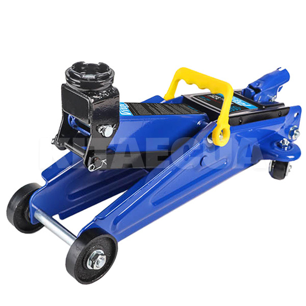 Домкрат гидравлический подкатной до 2т (135мм-335мм) пластиковый кейс VITOL (DP-20009K)