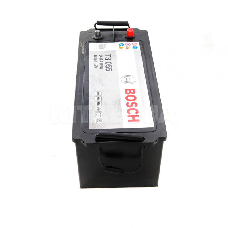 Аккумулятор автомобильный T3 055 180Ач 1400А "+" слева BOSCH (0 092 T30 550) - 4