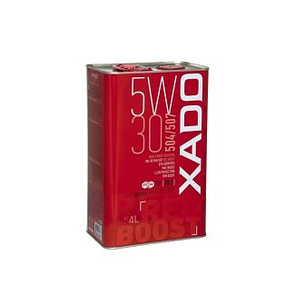 Масло моторное полусинтетическое 4л 5W-30 Red Boost XADO