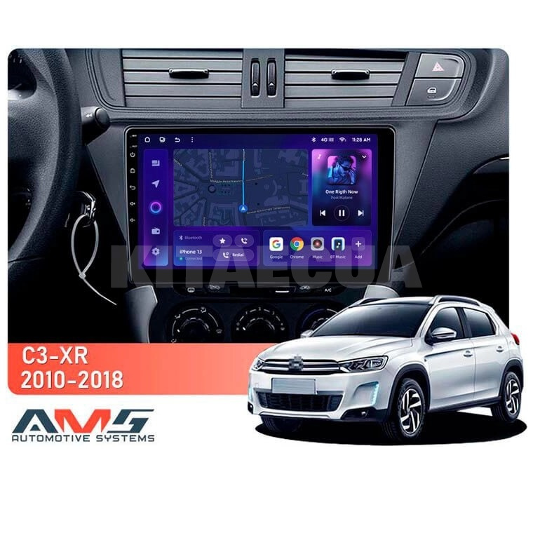 Штатна магнітола MOSS M3 4+32 ГБ 10" Citroen C3-XR 2010-2018 (F2) AMS (50786) - 2