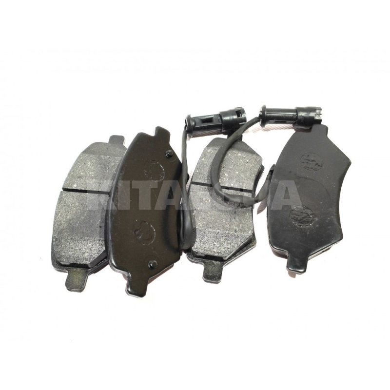 Колодки гальмівні передні з датчиком зносу KLM Autoparts на Chery EASTAR (A21-6GN3501080BA-01) - 2