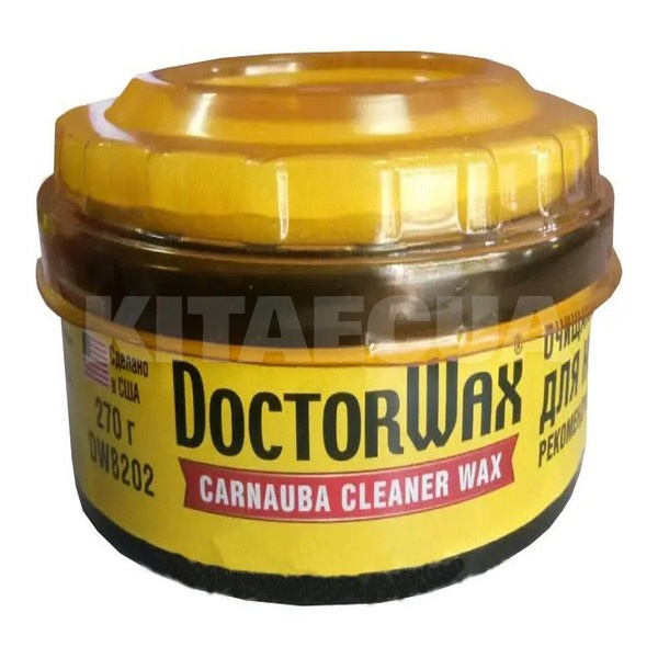 Поліроль-очисник з воском для кузова 270мл Carnauba Cleaner Wax DoctorWax (DW8202)