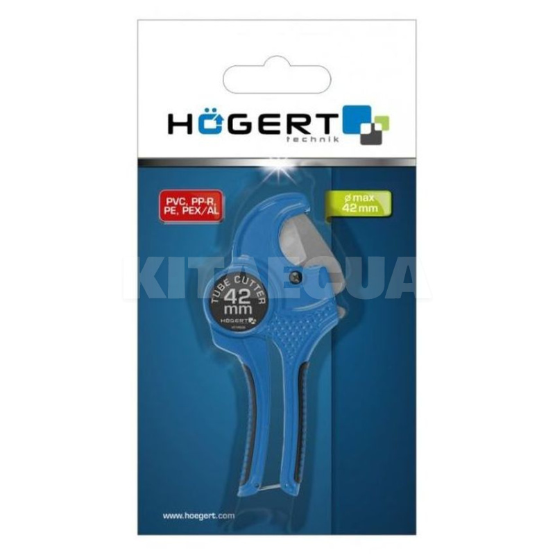 Труборіз для пластикових труб 0-42 мм HOGERT (HT1P606) - 2
