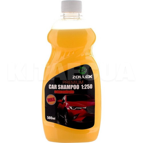 Автошампунь Premium Car Extra Wax Shampoo 500мл концентрат з воском ZOLLEX (YE-050)