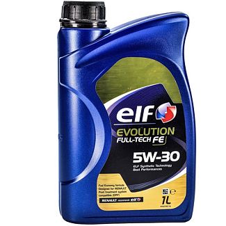 Масло моторное синтетическое 1л 5W-30 FE Evolution Full-Tech ELF