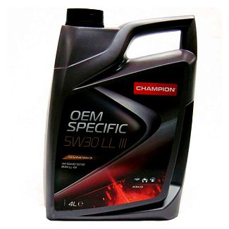 Масло моторне синтетичне 4л 5W-30 OEM SPECIFIC C3 LL III Champion