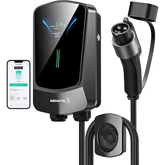 Зарядка для электромобиля Type 1 7.4 кВт 32А 1-фаза Wall Station Q6 REDAUTO