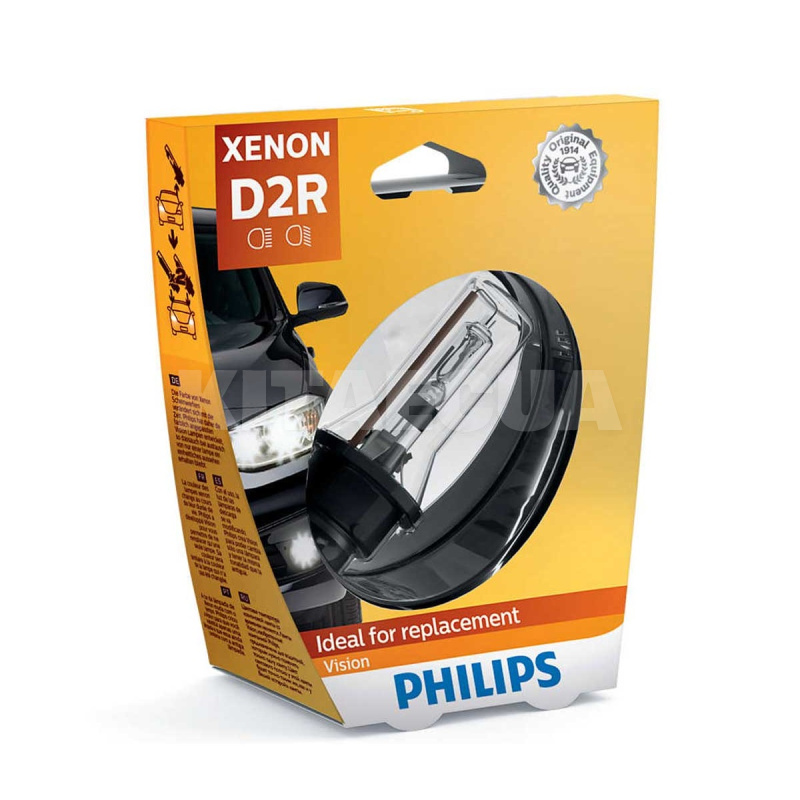 Ксеноновая лампа D2R 35W 85V (P32d-3) Vision PHILIPS (85126VIS1)