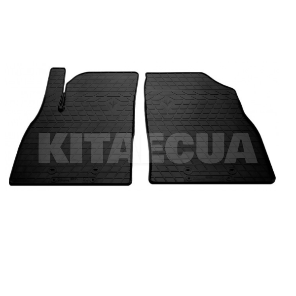 Резиновые коврики передние CHEVROLET Volt І (2010-2015) FC клипсы Stingray (1002082)