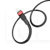 Кабель USB - Lightning 2.4A U72 Forest 1.2м черный HOCO (6931474713247)