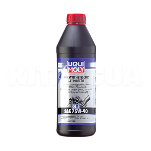Масло трансмісійне синтетичне 1л 75W-90 Vollsynthetisches Getriebeoil LIQUI MOLY (1414)