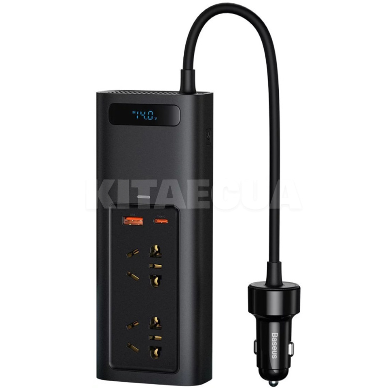 Автомобильный инвертор 12-220В 150Вт BASEUS (CRNBQ-A01)