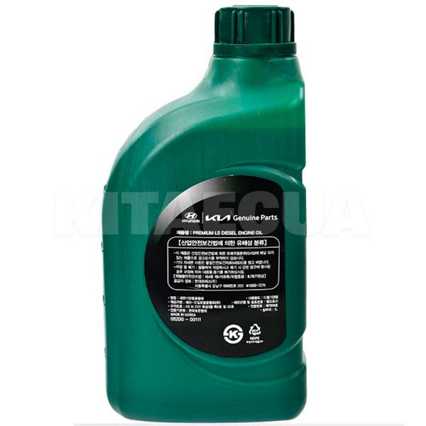 Масло моторне Напівсинтетичне 1л 5W-30 Gasoline Engine Oil Premium LS Diesel MOBIS (520000111-MOBIS) - 2