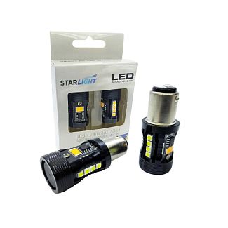 LED лампа для авто SL-CB7 P21/5W 28W 6000K + поворот (компл.) StarLight