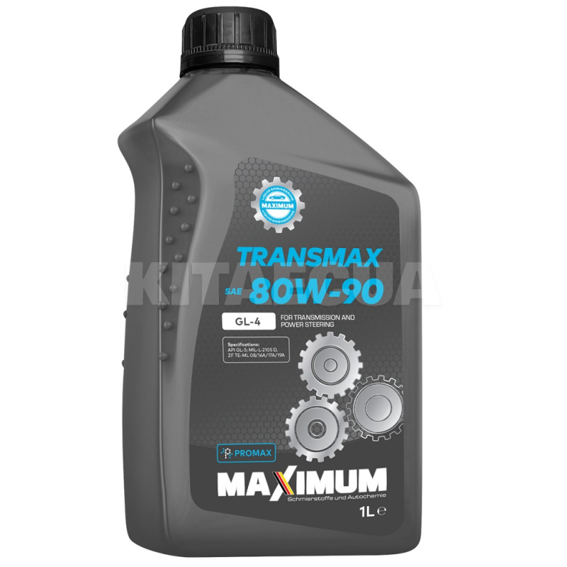 Масло трансмісійне мінеральне 1л 80W-90 Trans Max GL-4 MAXIMUM (MAXIMUM Trans Max 80W90 GL-4_1л)