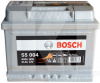 Акумулятор автомобільний 61Ач 600А "+" праворуч Bosch (0092S50040)