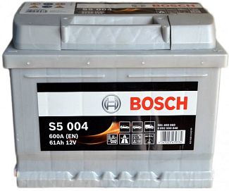 Аккумулятор автомобильный 61Ач 600А "+" справа Bosch