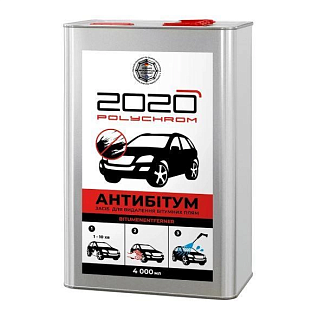 Очищувач бітумних плям 4л Антибітум POLYCHROM 2020
