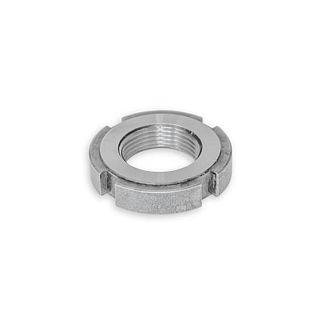 Гайка M10 шлицевая DIN 1804 шаг 1 мм 