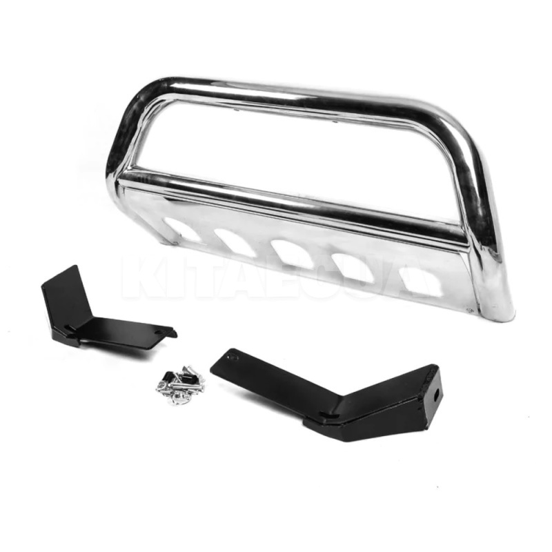 Кенгурятник Winbo Hyundai Santa Fe 2 2006-2012 нержавеющая сталь Libao (bkt-a130309) - 3