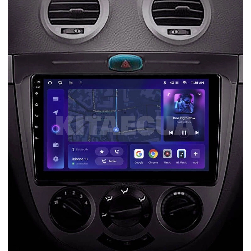 Штатна магнітола MOSS M2 4+32 Gb 9" Chevrolet Lacetti J200 Buick Excelle Hrv 2004-2013 (F1) AMS (48995) - 2