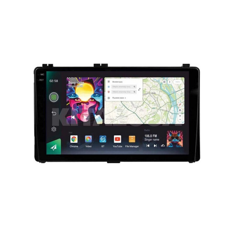 Штатна магнітола PRO 10464 4+64 Gb 10 Toyota Corolla 11 2017-2018 SIGMA4car (40179) - 2
