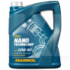 Масло моторне напівсинтетичне 5л 10W-40 Nano Technology Mannol (MN7503-5)