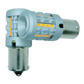 LED лампа для авто 7KG26 PY21W 24W STELLAR