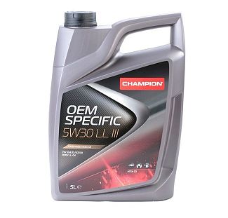 Масло моторне синтетичне 5л 5W-30 OEM SPECIFIC C3 LL III Champion