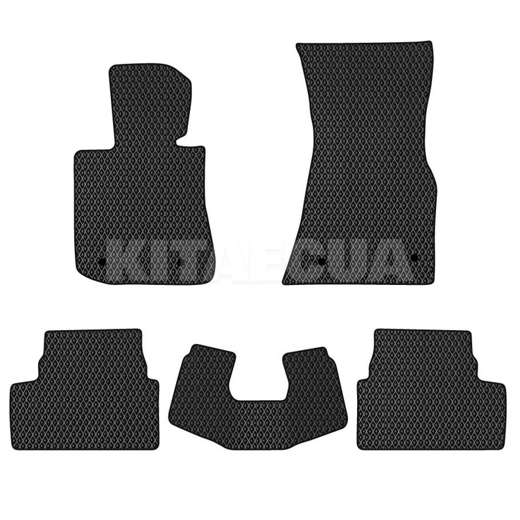 EVA коврики в салон BMW i4 G26 (2021-н.в.) черные BELTEX на BMW i4 (i4(G26)-EVA-BL-T1-BL)