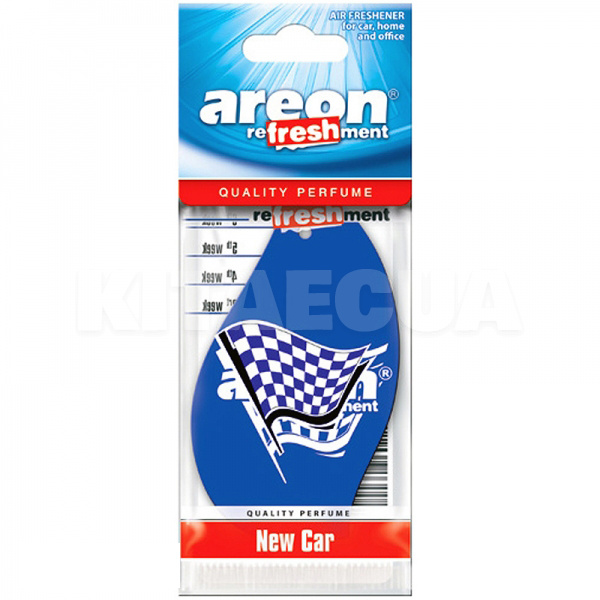 Ароматизатор сухий лист "нове авто" Mon Classic New Car AREON (MKS07)
