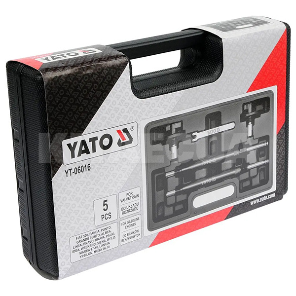 Набір фіксаторів валів ГРМ (5 предметів) Fiat YATO (YT-06016) - 3