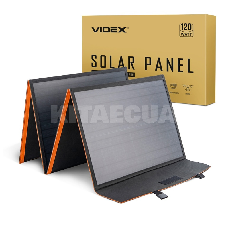 Портативная солнечная панель 120Вт VIDEX (VSO-F4120)