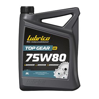 Масло трансмісійне 3л EP 75W-80 TOP GEAR LUBRICO