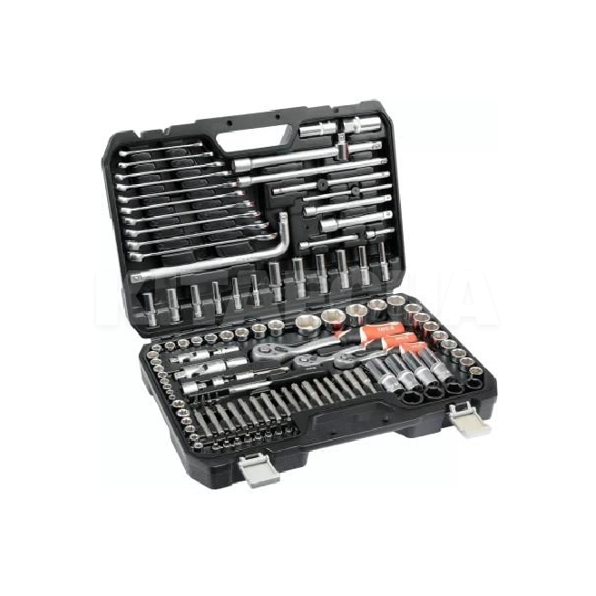 Набір торцевих головок 1/2" 3/8" 1/4" 128 предметів YATO (YT-38872-YATO)