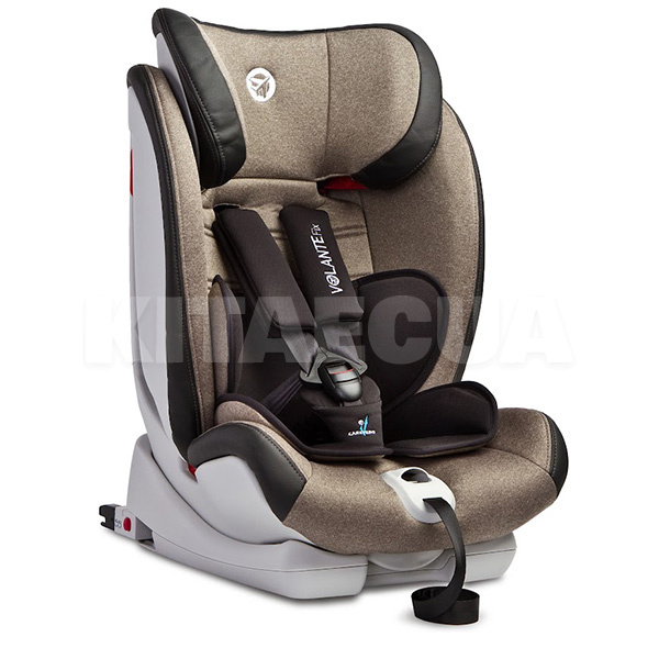 Автокресло детское Volante Fix Limited Isofix Beige 9-36 кг Caretero (TERO-256) - 6