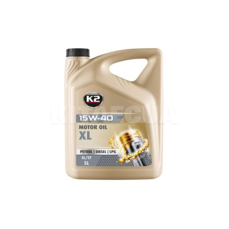 Масло моторное минеральное XL SL/CF/CF-4 15W-40 5л K2 (O2535E)